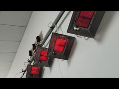 Hanging Type Infrared Biogas Brooder Heater For Chicken And Pig Farm 3000 Pa