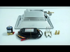 Automatic Temperature Control LPG Natural Gas Infrared Brooder Heater For Chicken