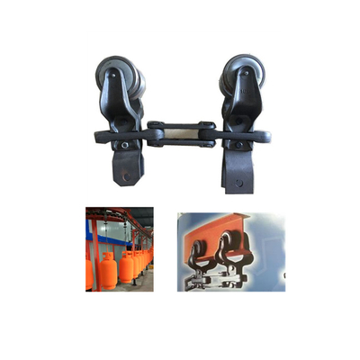 Heat Resistant Drop Forged Conveyor Chain For Powder Coating X348 X458 X678
