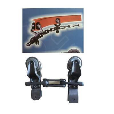 I Beam Track Overhead Conveyor Chain System X348 Trolley Spray Painting Line