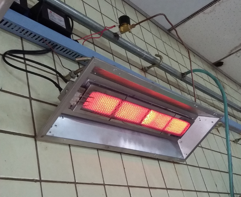 Natural Gas Patio Infrared Outdoor Radiant Heaters 675*235*95mm