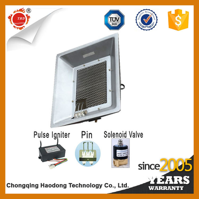 Catalytic Ceramic Heating Plate LPG/Natural Gas Brooder Heater with Safety Protection