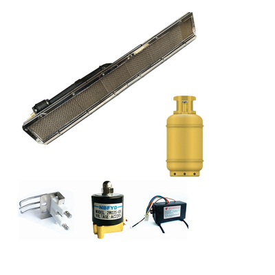 High Efficiency Powder Coating Oven Gas Burner For Painting Spray Booth