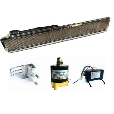 Industrial Oven Electronic Pulse Igniter Infrared Gas Burner Stove Spark Kit