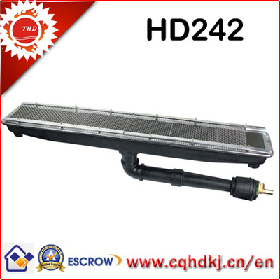 Portable Indoor Propane Natural Gas Ceramic Heater HD242 For Printing Shops