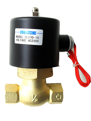 220V 110V 1/2 Inch Brass Stainless Steel Solenoid Valve For Gas Heater Burner