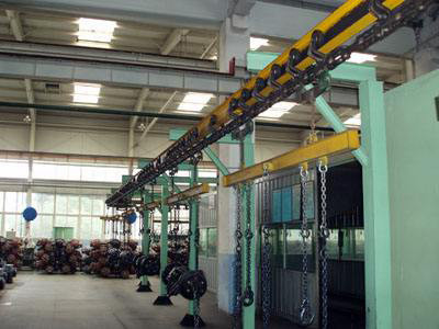 CS Roller Overhead Conveyor Chain Powder Coating Conveying Equipment X348