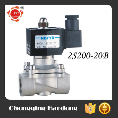 Elettrovalvola a solenoide pneumatica in acciaio inossidabile in ottone Elettrovalvola a solenoide in miniatura per benzina