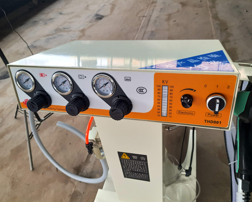 High Efficiency Powder Spraying Machine Manual Operation For Substrate Surface