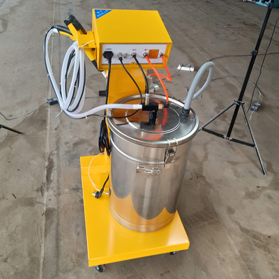 50W Electrostatic Powder Spraying Machine Overhead Conveyor Coating Line