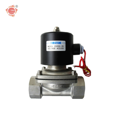 Resistenza alle alte temperature dell'elettrovalvola a solenoide d'ottone dell'acqua del gas da 3/4 di pollice di Viton