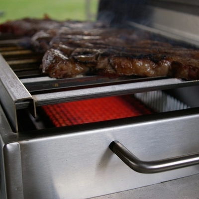 Bruciatori per barbecue a gas in ceramica HD220 a risparmio energetico a infrarossi con ugello in ottone