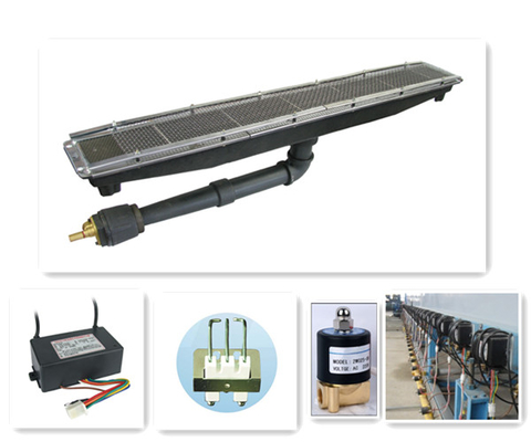 HD262 Gasbrenner für Pizzabacköfen, 2000–5000 Pa, Infrarot-Keramik-Gasbrenner