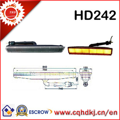 Leuchtende Infrarotheizung LPG NG-Pulver-Beschichtungs-Oven Gas Burner Heaters IR