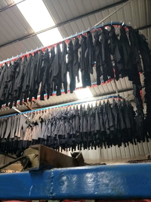 Hanging Conveyor Transmission Roller Chain For Jeans Laundry Garment Factory