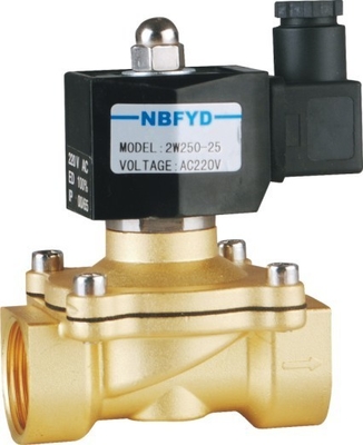 Hydraulic Electric Solenoid Valve Normally Closed 2 Way Brass stainless Steel