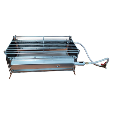 Folding Outdoor Portable BBQ Grill Infrared Gas Burner Stainless Steel