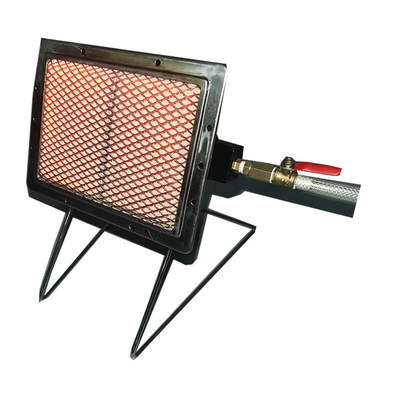 Energy Saving Portable Infrared Gas Heater Burner With Shell For Home