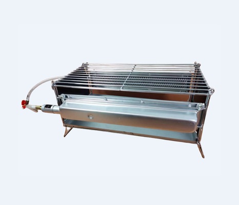 Commercial Bbq Yakitori Grill With Infrared Ceramic Tiles Gas Burner THD405