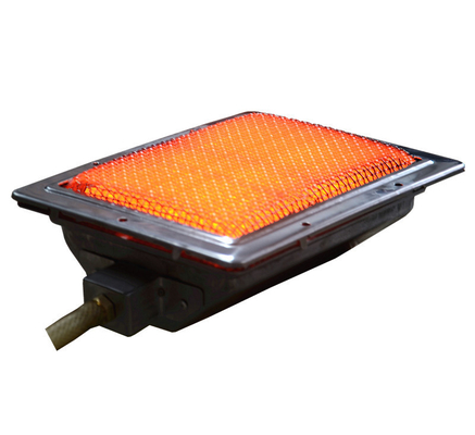 Flameless Ceramic Catalytic Bbq Burner 220*170MM 2.94KW Gas Infrared For Shawarma HD220