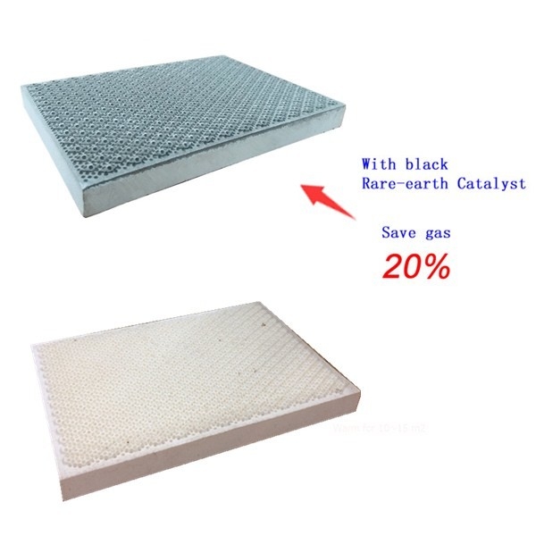 Cordierite Alumina Ceramic Heater Plates Infrared Honeycomb Plate Save Gas 20%